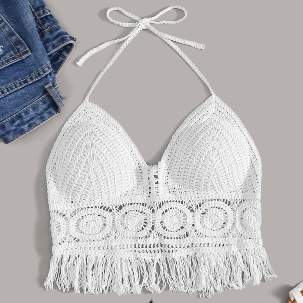 White mesh